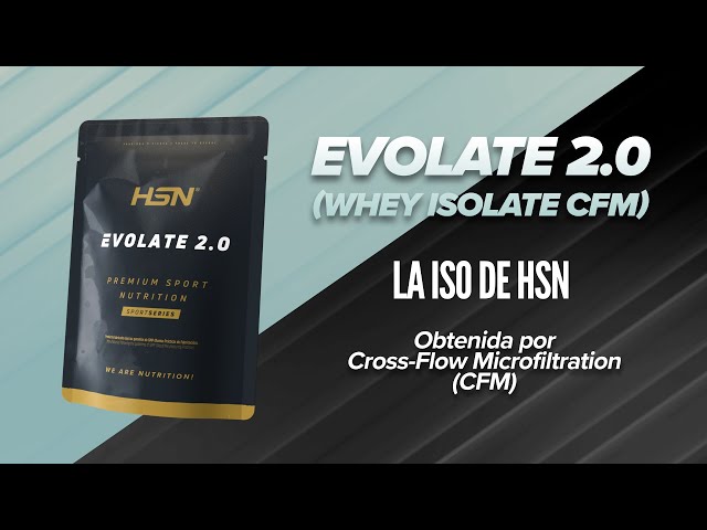 Evolate 2.0 (whey isolate CFM) - La ISO de HSN 💪