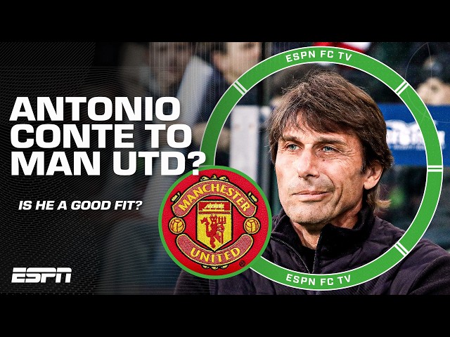 Should Man United hire Antonio Conte? 👀 Reaction to his comments | ESPN FC