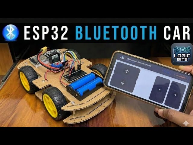How to Make a Bluetooth Controlled Car using ESP32 | ESP32 Bluetooth Car