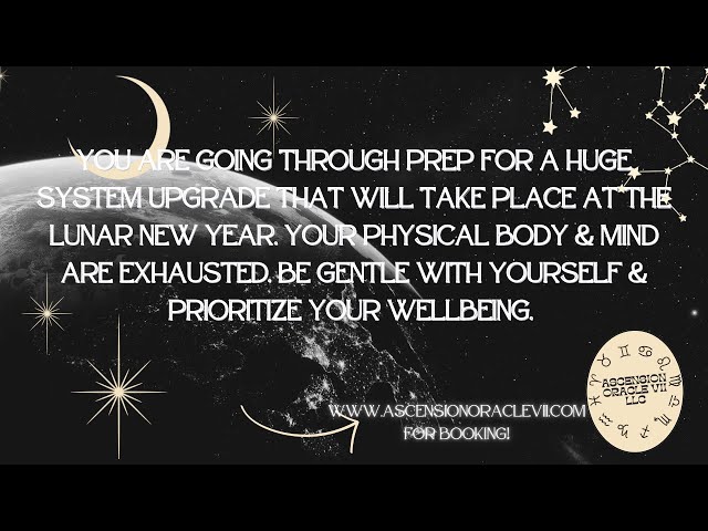 You're getting prepped for a huge system upgrade