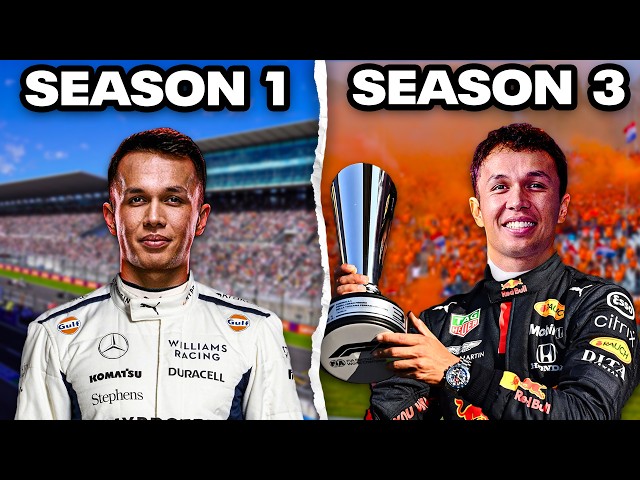 I Replayed The Career of Alex Albon
