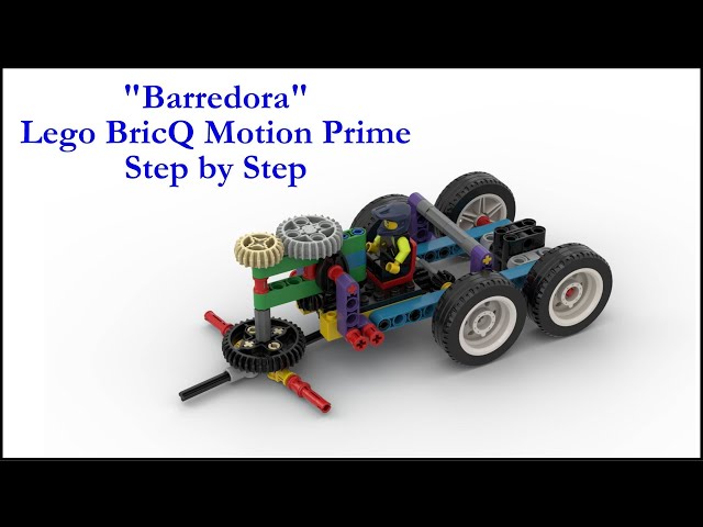 Barredora | Sweeper | Lego BricQ Motion Prime | Step by Step ⚙️