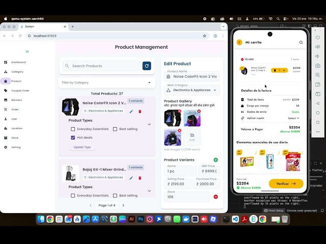 GESTIONA TUS PEDIDOS, APP PARA TIENDA HECHA EN FLUTTER