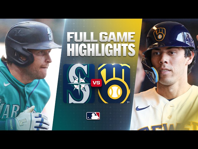 MARINERS vs. BREWERS: Official Full Game Highlights (August 20) | 2026 MLB Season