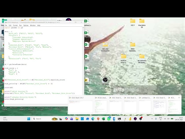 Risk Analyst Work Simulation | Operational Risk Assessment & RCSA | Real Business Risk Cases