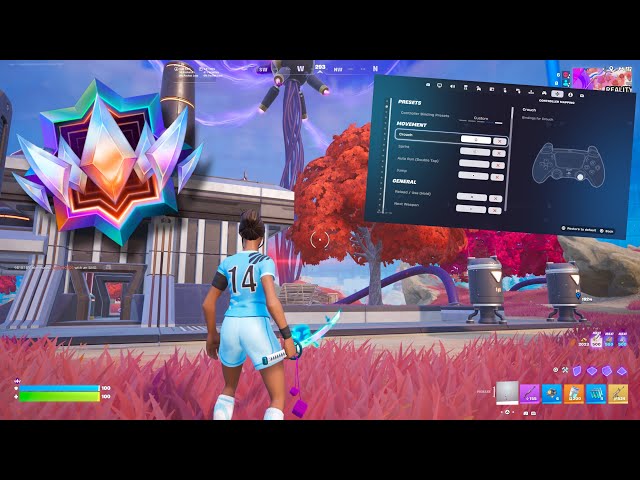 Solo Unreal Legends Ranked 120FPS PS5 Highlights + Best Controller Settings