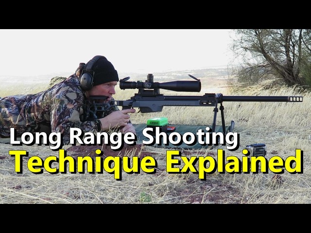 Long Range Shooting Technique explained