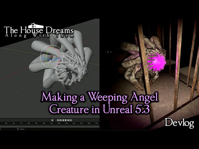How I made a Weeping Angel creature in Unreal [Devlog]