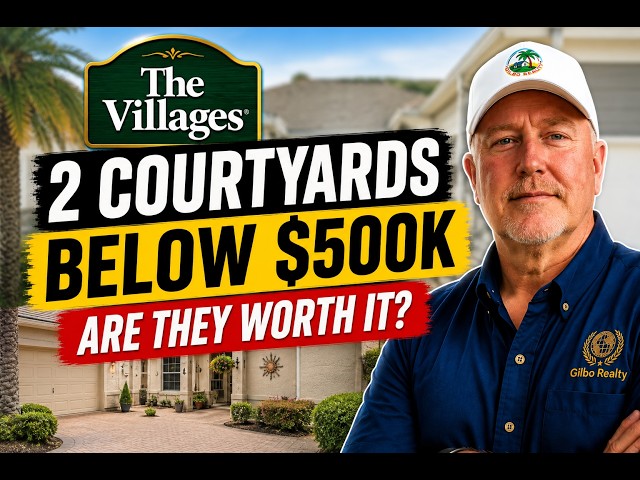What 500k Buys You in The Villages Today | Courtyard Villa Review