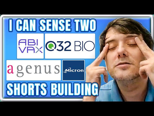 It Was Fun, But It's Going Down. Q32 BIO Stock Pump, Micron, Agenus, Abivax Analysis |Martin Shkreli