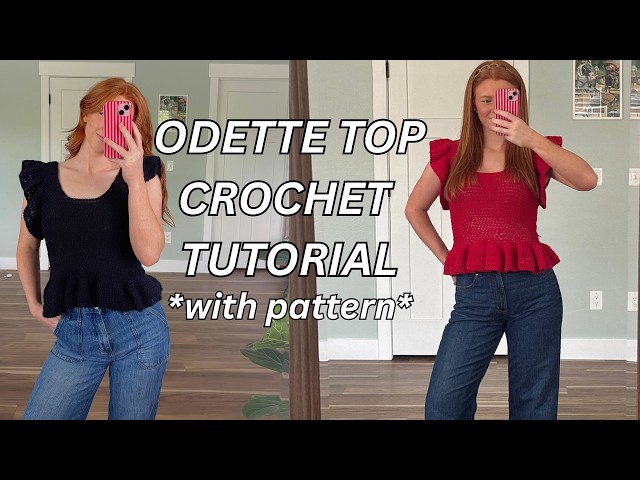 Odette Crochet Top Tutorial