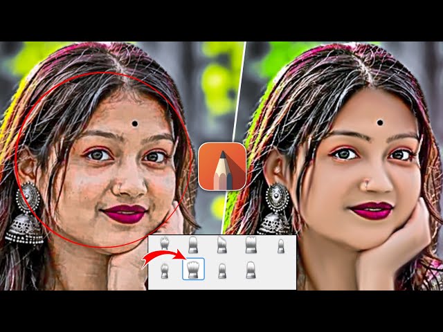Face Smooth Photo Editing Tutorial | Face Smooth Photo Editing 🔥