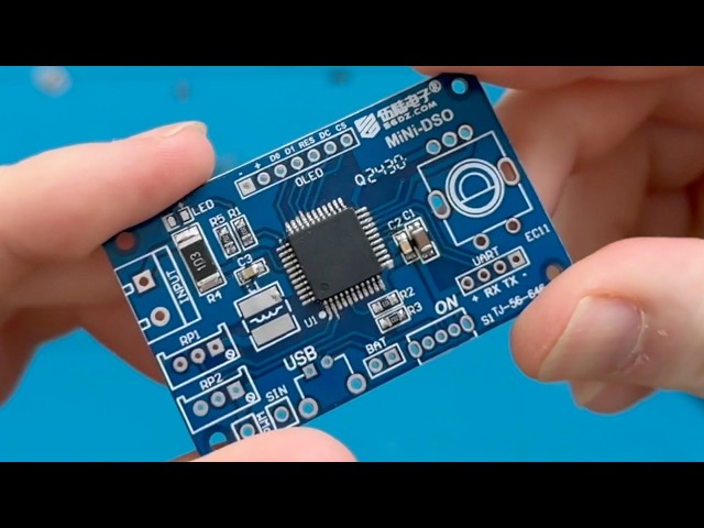 Mini Digital Oscilloscope (Mini DSO) DIY Surface Mount (SMD) Soldering Kit