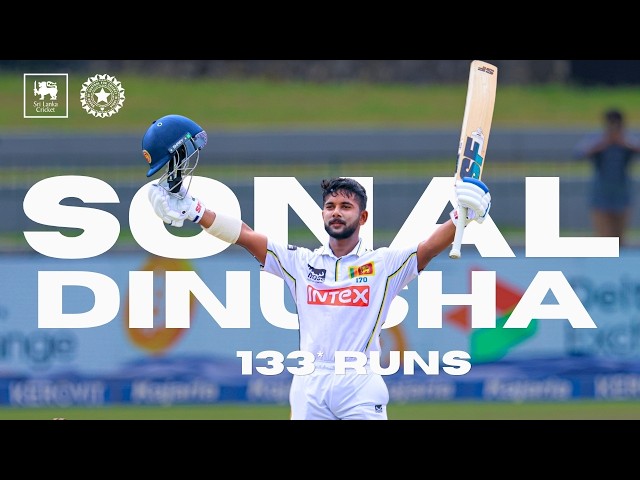Sonal Dinusha’s Stunning 133* | A Brilliant Unbeaten Century - SLvIND 2nd Test Match at SSC