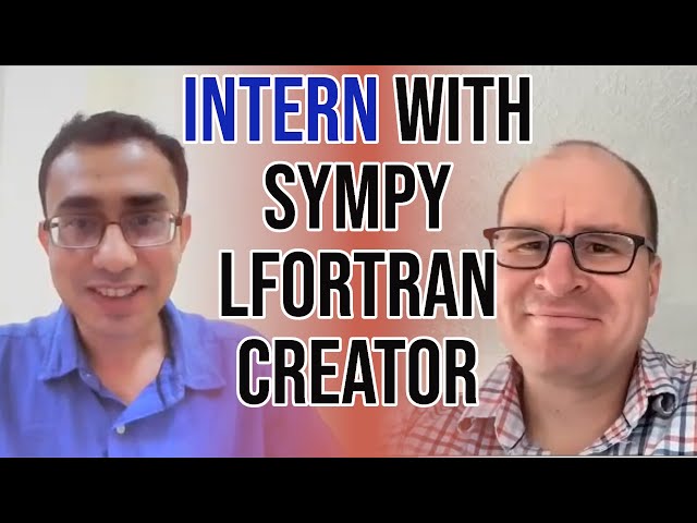 Want to work with the creator of SymPy and LFortran? (Ondřej Čertík)
