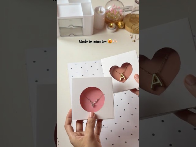 This tiny hack upgrades any gift packing ✨ #diy #craft #shorts #viralcraft #trendingvideo