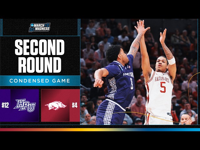 Arkansas vs. High Point - Second round NCAA tournament extended highlights