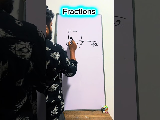 Fractions 💡 #maths #shorts #mathematics #fractions #mathstricks #trending #tricks #ytshorts