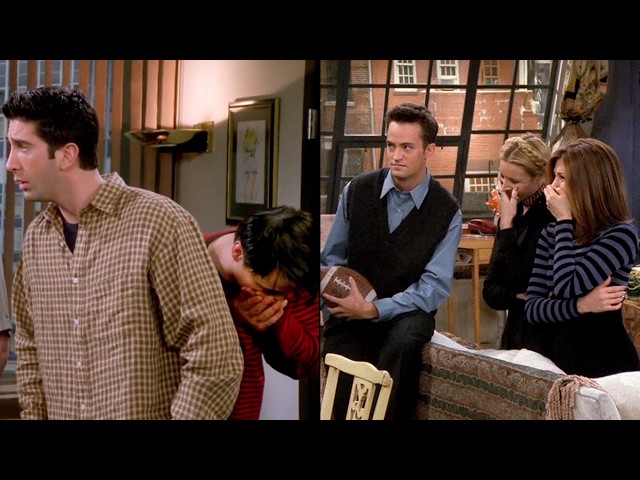 The Scenes Where They Break Character | Friends