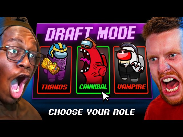 SIDEMEN AMONG US DRAFT MODE BUT EVERYONE CHOOSES NEUTRAL ROLES