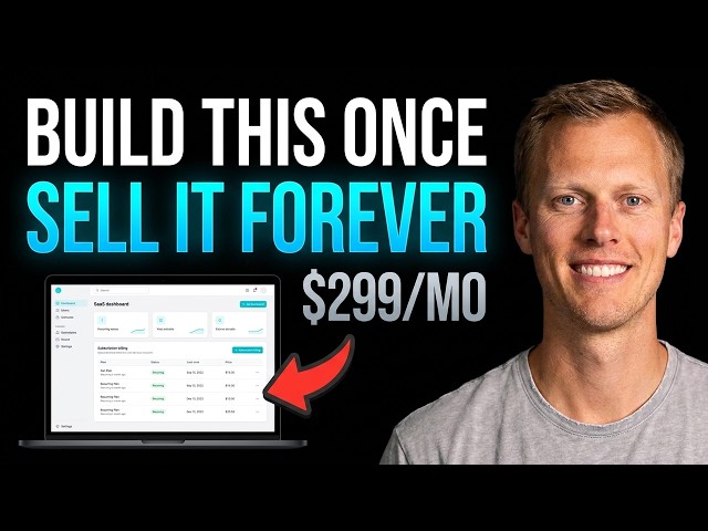 Build This Once → Sell It Forever For $299/mo