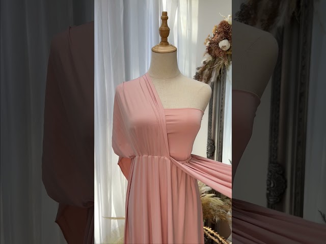 Mannequin Tutorial – Styling the Infinity Dress with a Matching Tube 👗✨
