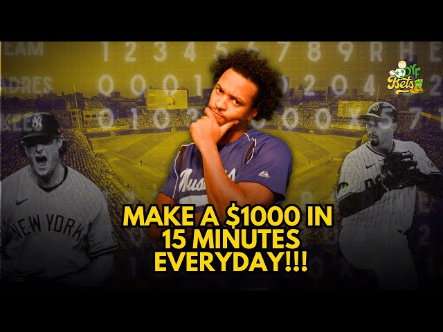 Baseball Betting Strategy to Make Thousands In Minutes!