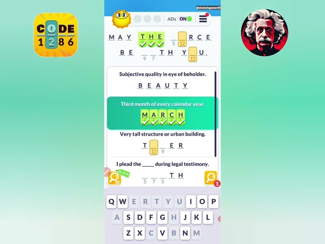 Code Word level 5 Walkthrough Solution