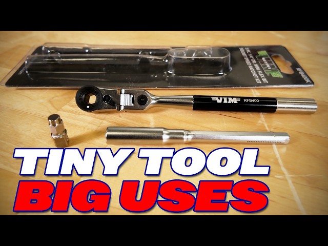 The Most Versatile Ratchet Ever? | Toolbox Heroes: VIM Tools Mini Ratchet & T-Handle Kit