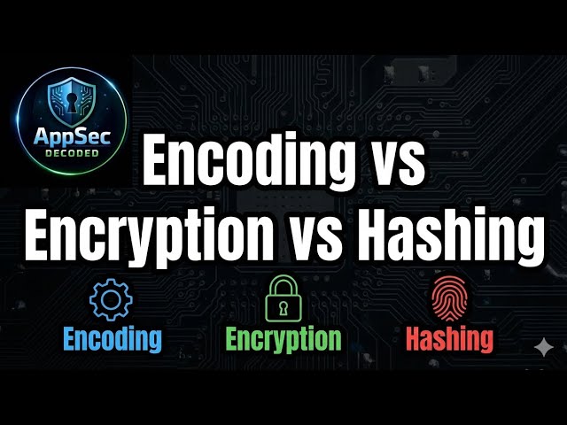 Hashing vs. Encryption vs. Encoding: Explained in 2 Minutes!