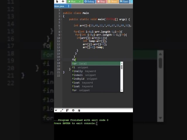 “This is how Bubble Sort actually works in Java 💻🚀