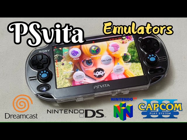 Emulators on Modded PS vita in 2024