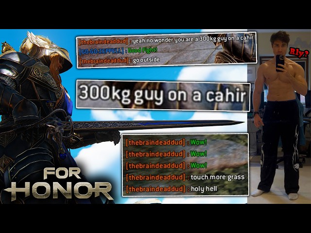 Toxic player assumes wrong on gamer [For Honor]