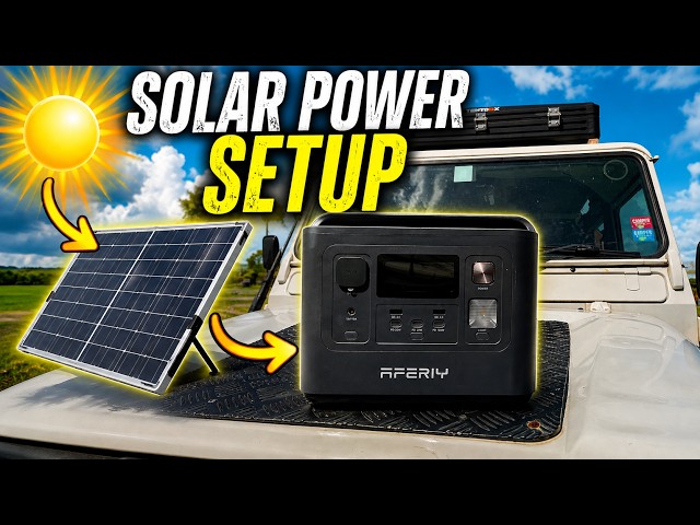 Fitting An External Solar Panel Socket To Land Rover Defender