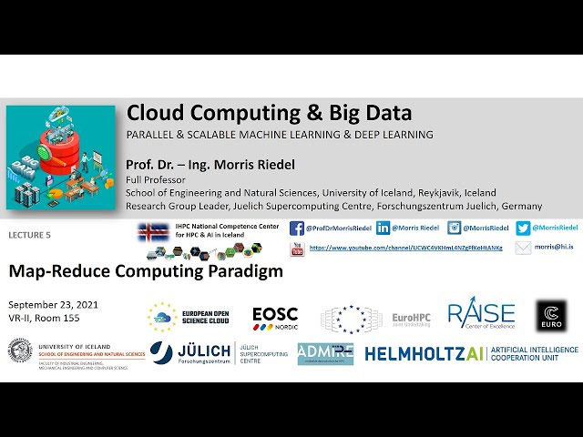 2021 Cloud Computing and Big Data Lecture 5 Map-Reduce Computing Paradigm Part2 💻