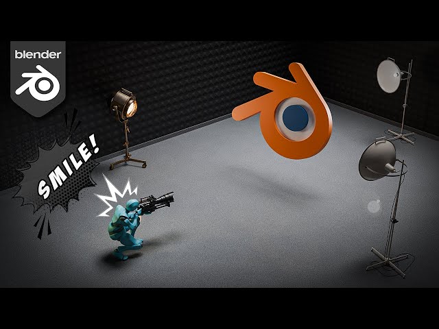 Studio Lighting in Blender 4.3 | The 3 Point Lighting Setup