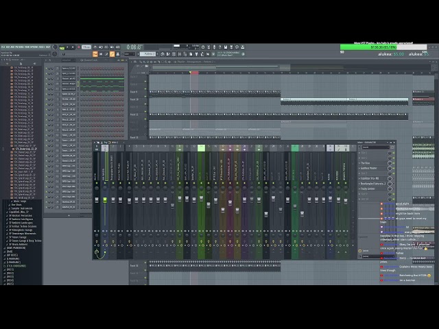 Making Driving Basslines - just practicing [Q/A in chat]