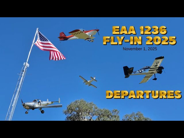 INSANE Fly-In at EAA 1236 - Planes Take Off from Loves Landing 🛩️