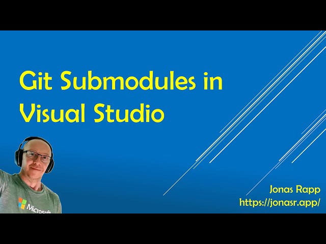Git Submodules in Visual Studio