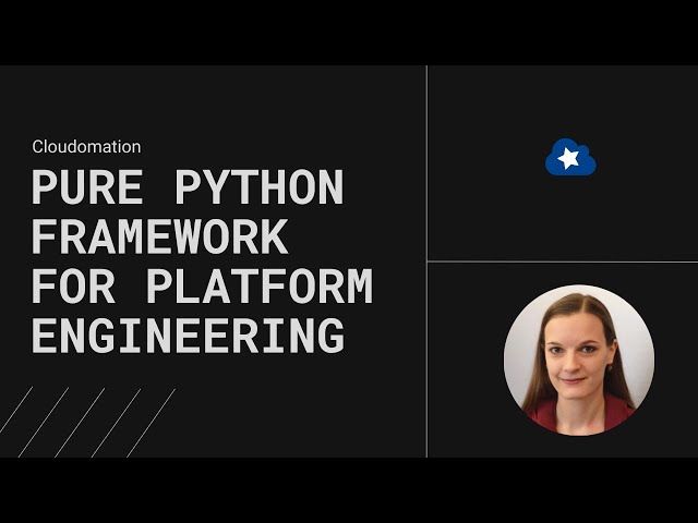 Cloudomation Engine: Your Pure Python Framework for Platform Engineering