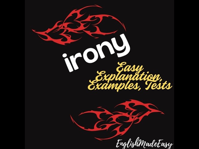 Literary Device 7 irony