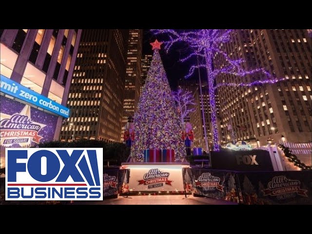 WATCH: The All-American Christmas tree in FOX Square