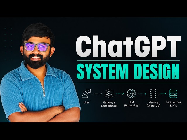ChatGPT System Design | Explained in Tamil | Beginners | GenAI | RAG | AI Agents | AI Engineer