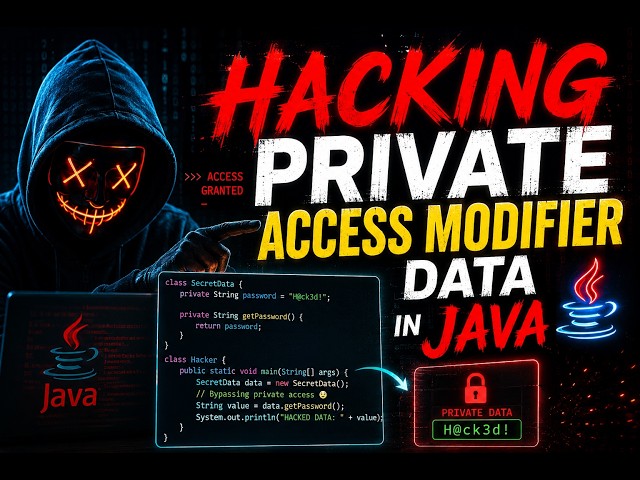 Access Private Variables Using Getter Methods in Java ||Getter Methods Explained in Java#programming