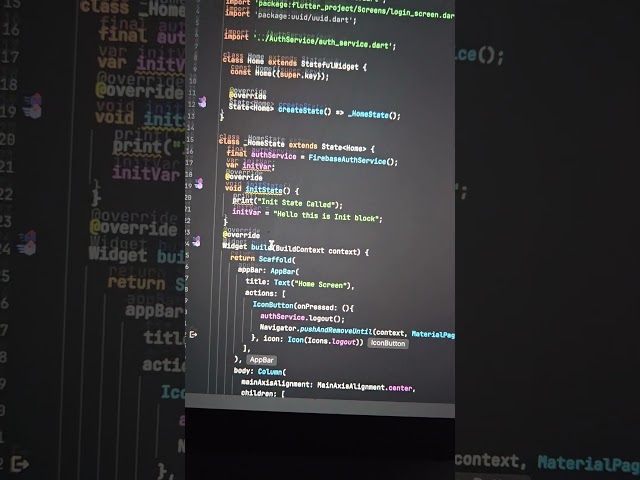 Day 31 of learning Flutter