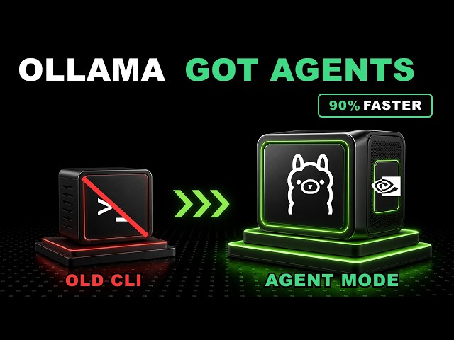 Gemma 4 is 90% Faster (And Ollama's CLI Got an Agent)