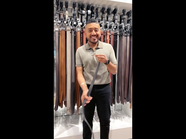 How to Neatly Roll a Belt