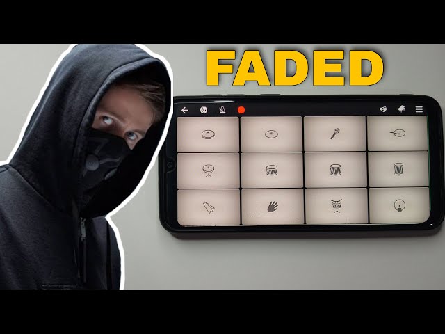 Alan Walker - Faded song remake on Walk Band