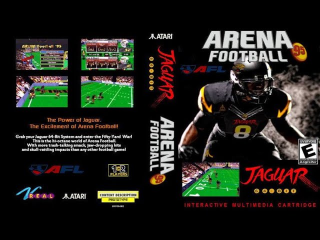 Arena Football '95 for the Atari Jaguar [Unreleased Prototype] - Demo Footage / Lots of Crashes