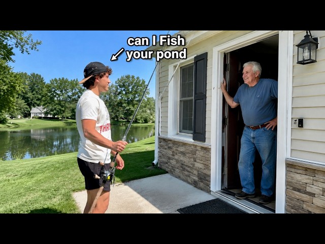 I Asked Homeowners Permission To Fish Their Ponds!